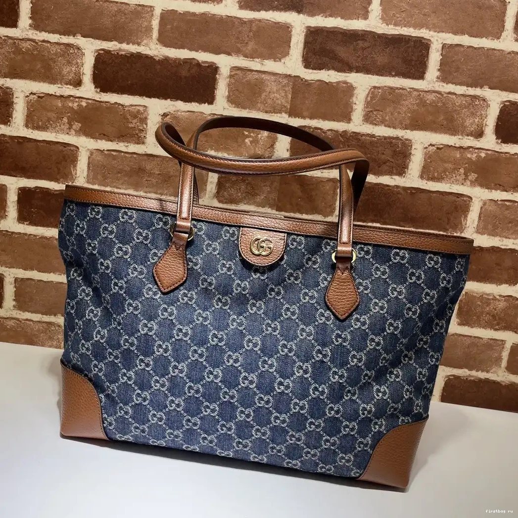 First bag ru Gucci BAG MEDIUM TOTE OPHIDIA 0607